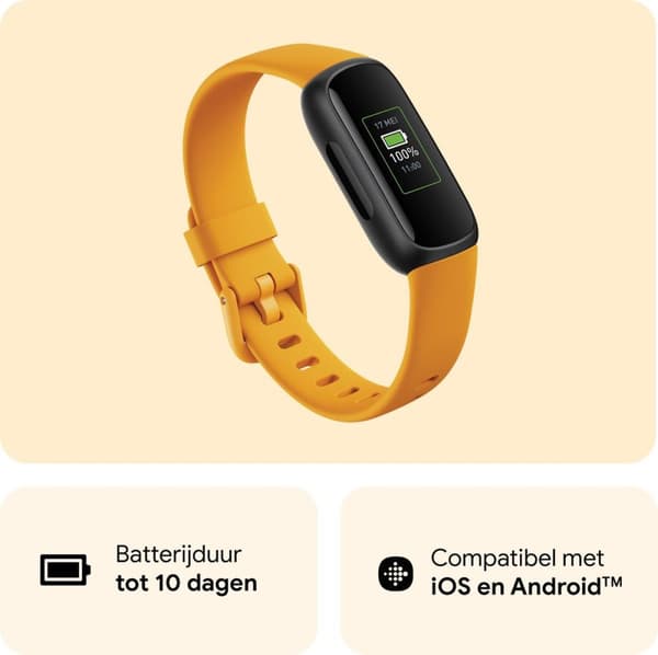 Fitbit Inspire 3 - Aktiivisuusmittari - Keltainen