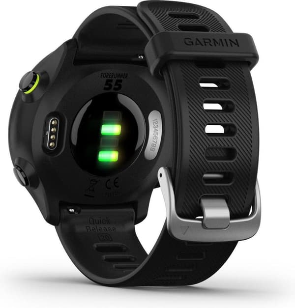 Garmin Forerunner 55 Running Watch - Sportklocka med GPS Tracker - Lämplig för löpning - Träna med Garmin Coach - Svart