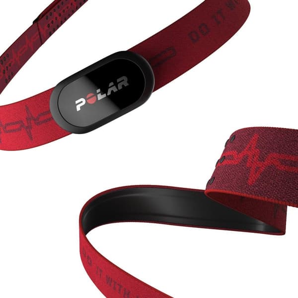 POLAR H10 sykesensori - BLE ANT+ - Pro rintahihna Red Beat M-XXL