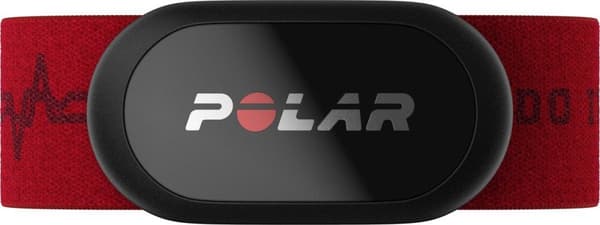 POLAR H10 pulsmåler - BLE ANT+ - Pro bryststrop Rød Beat M-XXL