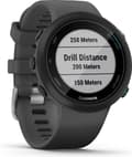 Miniatyrbild 5 av 8: Garmin Swim 2 Smartwatch - Vattentät Simklocka - Med GPS Tracker - 5ATM Vattentät - Svart