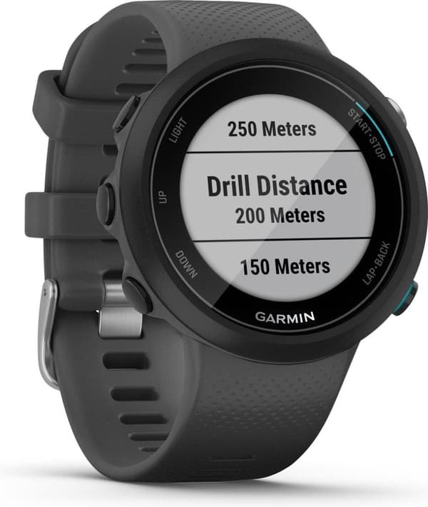 Garmin Swim 2 Smartwatch - Vattentät Simklocka - Med GPS Tracker - 5ATM Vattentät - Svart