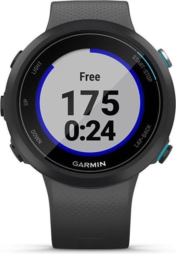 Garmin Swim 2 Smartwatch - Vattentät Simklocka - Med GPS Tracker - 5ATM Vattentät - Svart