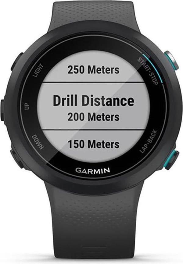 Garmin Swim 2 Smartwatch - Vattentät Simklocka - Med GPS Tracker - 5ATM Vattentät - Svart