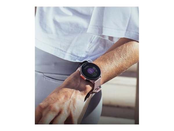 Polar Pacer - Smart klocka med band - silikon - bandstorlek: S/L - display 1.2" - 32 MB - Bluetooth - 40 g  - lila skymning