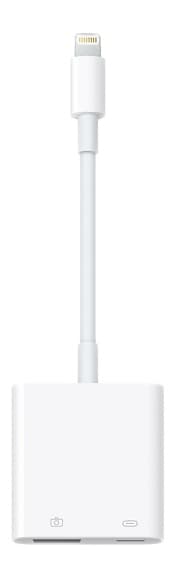 Apple Lightning to USB Camera Adapter 3, USB type A FM, USB type C FM