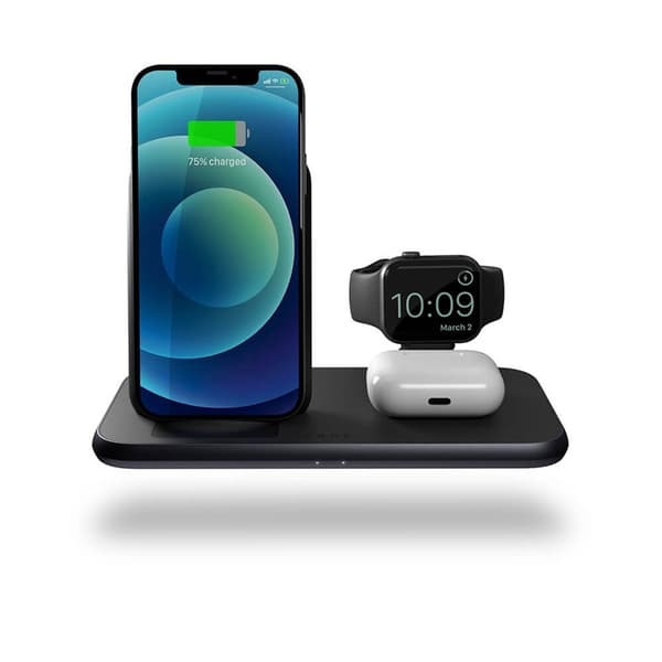ZENS 4in1 QI Pöytälaturi 10W sis 45W USB-C PD Musta