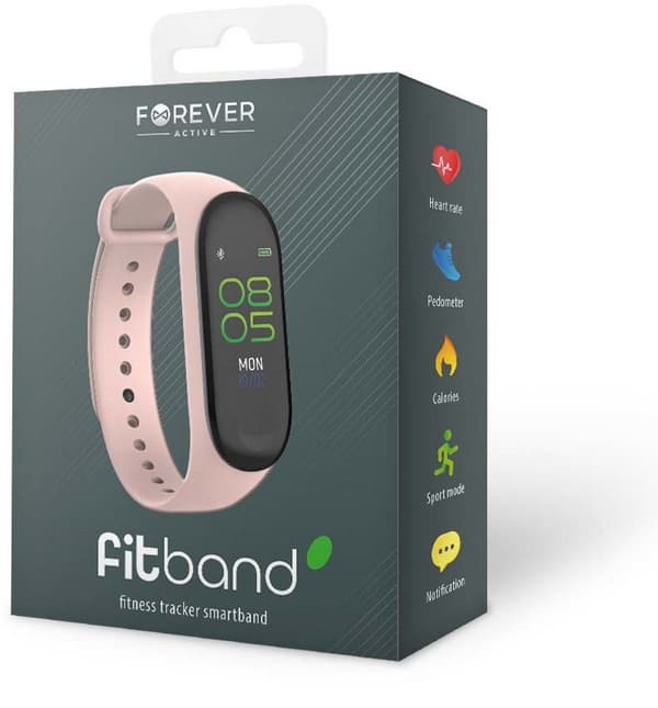 Forever SB-50 Smart activity bracelet, Pink