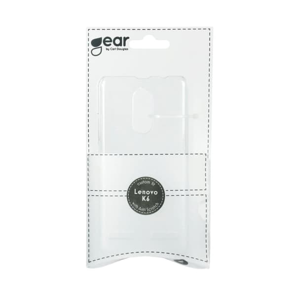 Gear Mobilcover Transparent - Lenovo K6