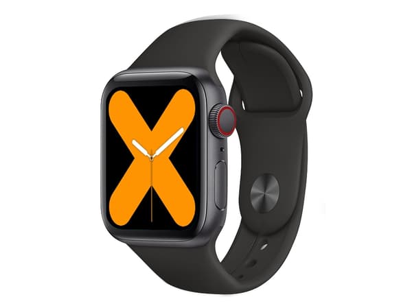 Tracer Fun TW7 - Smart klocka med rem - svart - display 1.83" - 32 MB - Bluetooth - 53 g