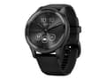 Miniatyrbild 1 av 5: Garmin vívomove Trend - 40 mm - svart - smart klocka med band - silikon - handledsstorlek: 125-190 mm - monokrom - Bluetooth, ANT+ - 28.3 g