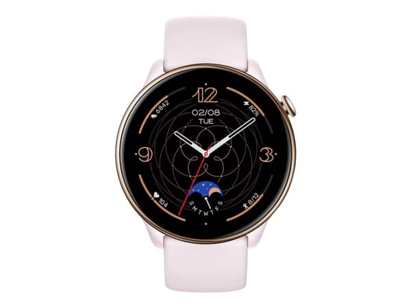 Amazfit GTR Mini - Smartklokke med stropp - silikon - håndleddstørrelse: 150-200 mm - display 1.28" - Bluetooth - 24.6 g - disig rosa