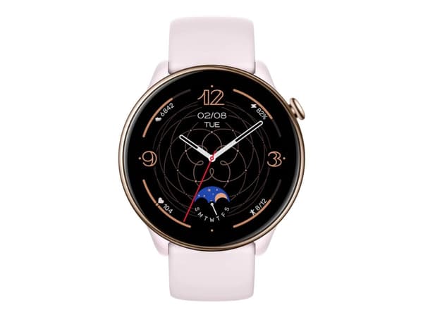Amazfit GTR Mini - Smartklokke med stropp - silikon - håndleddstørrelse: 150-200 mm - display 1.28" - Bluetooth - 24.6 g - disig rosa