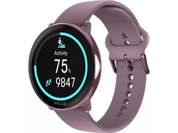 Polar Ignite 3 - Sportsur med bånd - silikon - båndbredde: S/L - display 1.28" - 32 MB - Bluetooth - 35 g - purpur støv