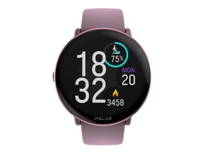 Polar Ignite 3 - Sportsur med bånd - silikon - båndbredde: S/L - display 1.28" - 32 MB - Bluetooth - 35 g - purpur støv