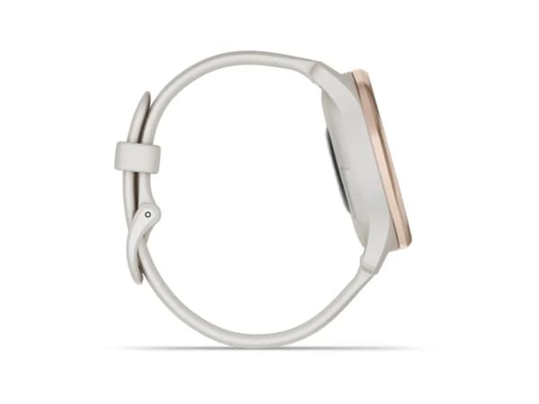 Garmin vívomove Trend - 40 mm - elfenben - smart klocka med band - silikon - handledsstorlek: 125-190 mm - monokrom - Bluetooth, ANT+ - 28.3 g