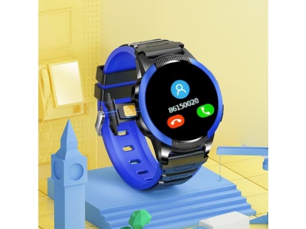 Smartwatch GoGPS X03 Czarno-niebieski (AKGGGPSMA0010)