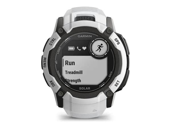 Garmin Instinct 2X Solar - 50 mm - fiberförstärkta polymerer - Ja smart klocka med band - handledsstorlek: 145-228 mm - monokrom - 64 MB - Bluetooth,