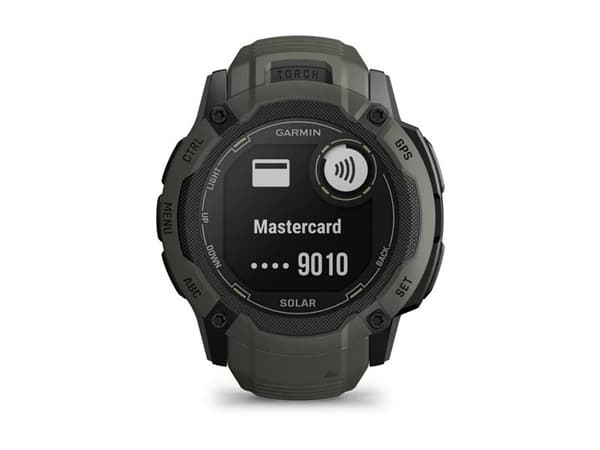 Garmin Instinct 2X Solar - 50 mm - fiberförstärkta polymerer - Ja smart klocka med band - handledsstorlek: 145-228 mm - monokrom - 64 MB - Bluetooth,