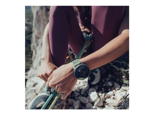 Suunto Vertical - Glasfiberarmerad polyamid - sportklocka med rem - silikon - handledsstorlek: 125-175 mm - display 1.4" - Bluetooth - 74 g  - titani