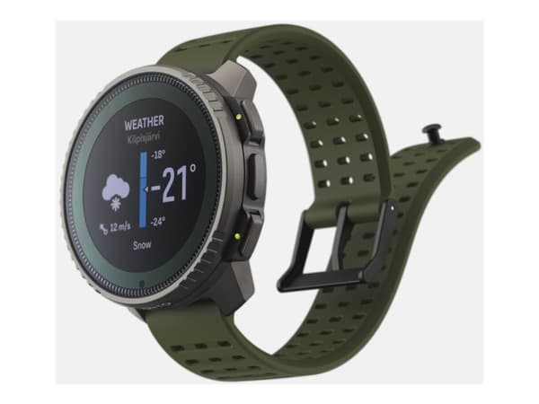 Suunto Vertical - Glassfiberforsterket polyamid - sportsur med stropp - silikon - håndleddstørrelse: 125-175 mm - display 1.4" - Bluetooth - 74 g - t