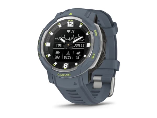Garmin Instinct Crossover - Standard Edition - 45 mm - fiberforsterket polymer - sportsur med bånd - silikon - håndleddstørrelse: 135-230 mm - monokr