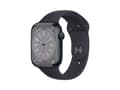Miniatyrbilde 4 av 5: Apple Watch Series 8 (GPS) - 41 mm - midnattsaluminium - smartklokke med sportsbånd - fluorelastomer - midnatt - båndbredde: Regular - 32 GB - Wi-Fi,
