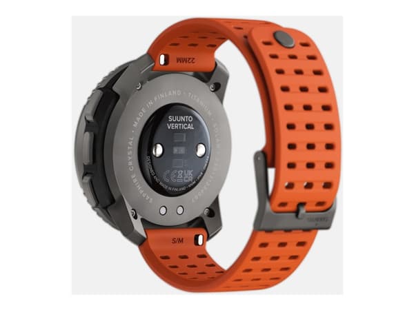 Suunto Vertical - Glassfiberforsterket polyamid - sportsur med stropp - silikon - håndleddstørrelse: 125-175 mm - display 1.4" - Bluetooth - 74 g - t