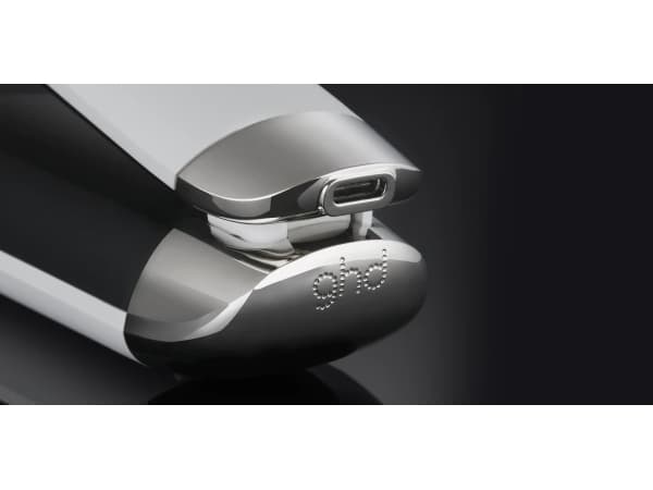 GHD UNPLUGGED CORDLESS STYLER HAIR STRAIGHTENER WHITE