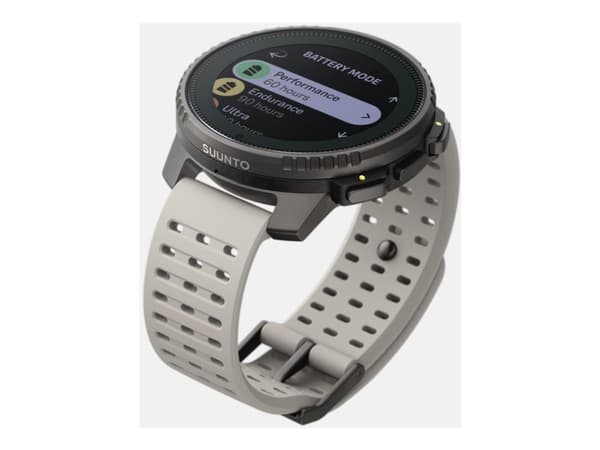 Suunto Vertical - Glasfiberarmerad polyamid - sportklocka med rem - silikon - handledsstorlek: 125-175 mm - display 1.4" - Bluetooth - 74 g - titani