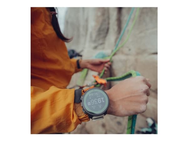 Suunto Vertical - Glasfiberarmerad polyamid - sportklocka med rem - silikon - handledsstorlek: 125-175 mm - display 1.4" - Bluetooth - 74 g - titani
