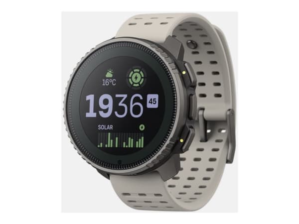 Suunto Vertical - Glasfiberarmerad polyamid - sportklocka med rem - silikon - handledsstorlek: 125-175 mm - display 1.4" - Bluetooth - 74 g - titani