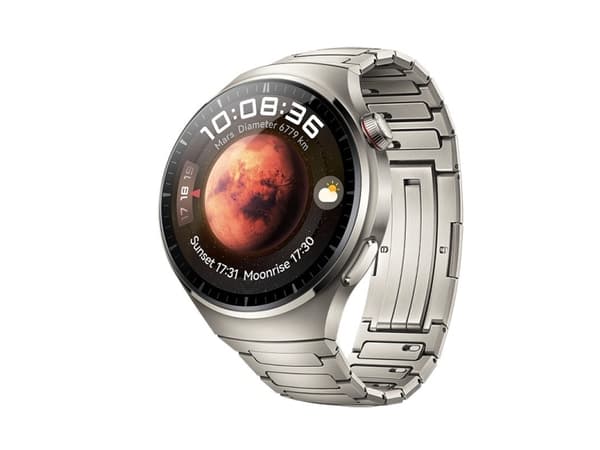Huawei Watch 4 Pro - Ja smart klocka med rem - handledsstorlek: 140-210 mm - display 1.5" - 32 GB - LTE, NFC, Bluetooth - 4G - 65 g  - titan
