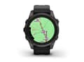 Miniatyrbilde 5 av 5: Garmin epix Pro - Sapphire Edition - 2. generasjon - 42 mm - titan karbongrå DLC - Ja smartklokke med bånd - silikon - svart - håndleddstørrelse: 108