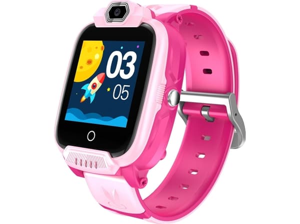 Canyon Kids Jondy KW-44 - Rosa - smartklokke med bånd - håndleddstørrelse: 230-20mm - display 1.4" - 192 MB - LTE - 4G - 48 g