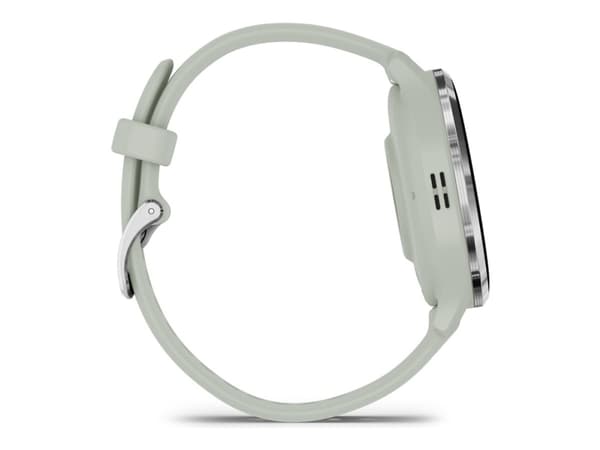 Garmin Venu 3S - 41 mm - sage gray - smart klocka med band - silikon - handledsstorlek: 110-175 mm - display 1.2" - 8 GB - Bluetooth, Wi-Fi, ANT+ - 4