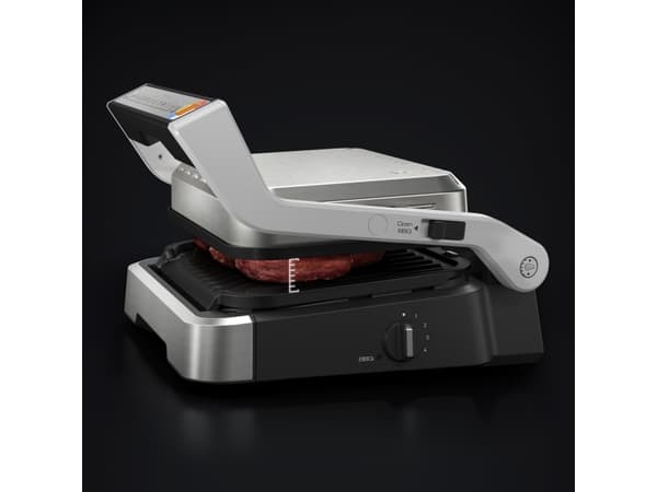 Tefal OptiGrill 2in1 GC772D, Rustfritt stål, Rektangulær, Knapper, 600 cm², 30 x 20 mm, 1 zone(s)