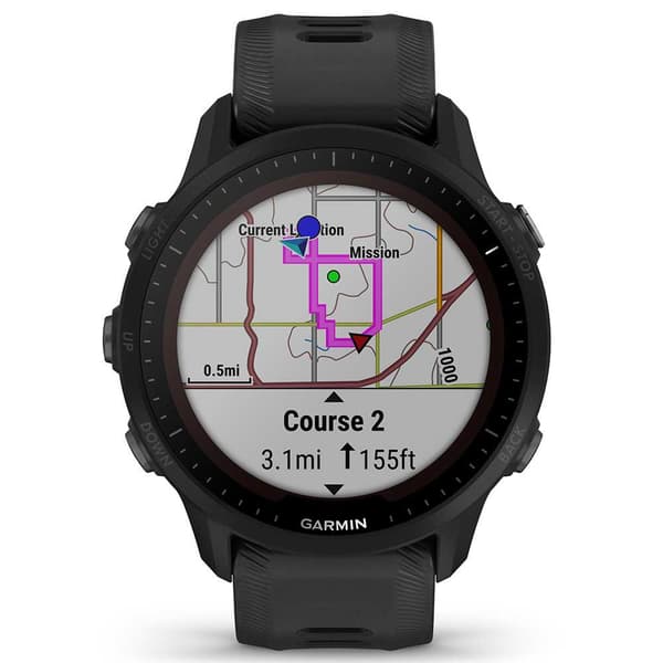 Garmin Armbåndsur Forerunner 955 Solar Sort