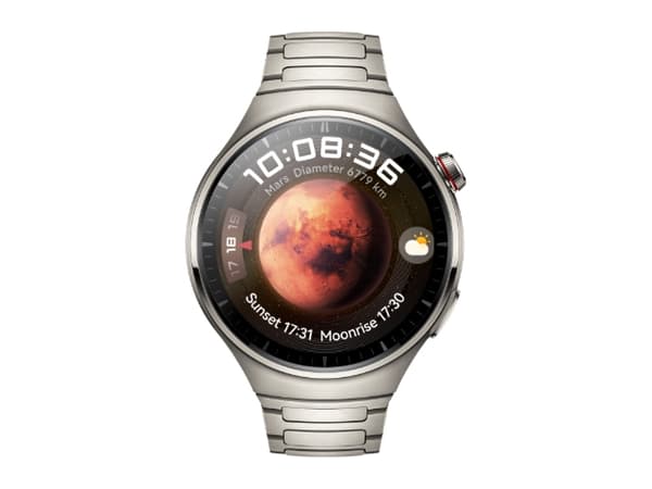 Huawei Watch 4 Pro - Ja smart klocka med rem - handledsstorlek: 140-210 mm - display 1.5" - 32 GB - LTE, NFC, Bluetooth - 4G - 65 g  - titan