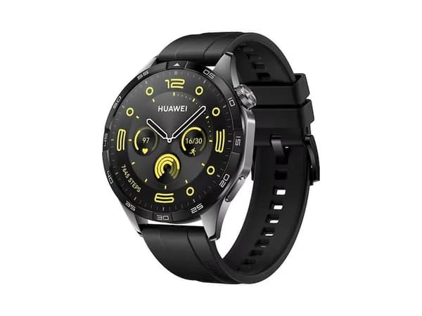 Huawei | Klocka GT 4 (46mm) - Smartwatch med rem - handledsstorlek: 140-210 mm - Svart
