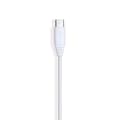 Miniatyrbillede 1 af 8: Gear Ladekabel USB-A-USB-C 2.0 0,3m Rundt Kabel Hvid