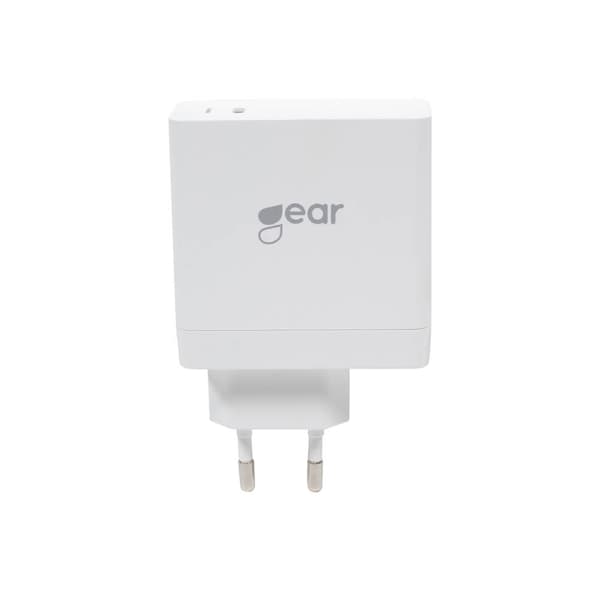 Gear Lader 220V 1xUSB-C-PD 45W Hvid