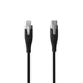 Miniatyrbilde 1 av 5: Gear Laddkabel PRO USB-C till Lightning C94 1.5m Svart Kevlarkabel med Metallkopplingar