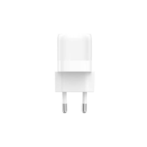 Gear Laturi 220V 1xUSB-C valkoinen PD/PPS 25W kaapeli USB-C–USB-C 3A
