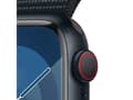 Miniatyrbild 5 av 5: Apple Watch Series 9 (GPS + Cellular) - 41 mm - midnattsaluminium - smart klocka med sportögla - mjukt nylon i dubbla lager - midnatt - 64 GB - Wi-Fi