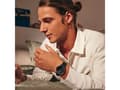 Miniatyrbild 4 av 5: Withings ScanWatch Light - 37 mm - rostfritt stål - smart klocka med band - fluoroelastomer - handledsstorlek: 146-211 mm - monokrom - Bluetooth LE -