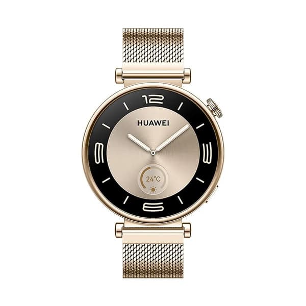 Huawei | Klocka GT 4 (41mm) - Smartklocka med rem - handledsstorlek: 120-190 mm - Guld