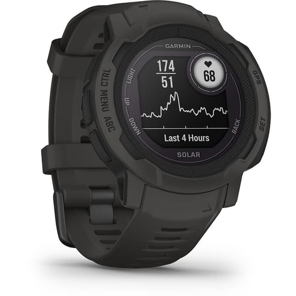 Garmin Rannekello Instinct 2 Solar Musta