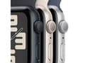 Miniatyrbild 4 av 5: Apple Watch SE (GPS) - 2a generation - 44 mm - midnattsaluminium - smart klocka med sportögla - vävd nylon - midnatt - handledsstorlek: 145-220 mm -