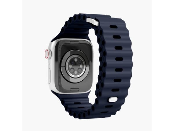 Vonmählen Wave Band, Band, Smartklokke, Blå, Apple, Apple Watch 38 mm | 40 mm | 41 mm, Silikon